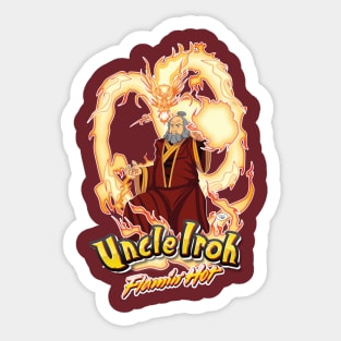 Uncle Iroh Flamin Hot edition Sticker